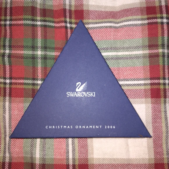 2006 Swarovski Crystal Snowflake Christmas Ornament